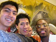 Justin and Jameel on my side